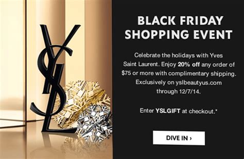 does ysl have black friday sale|st laurent outlet sale.